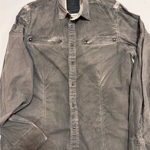 Vintage Guess Gray Shirt